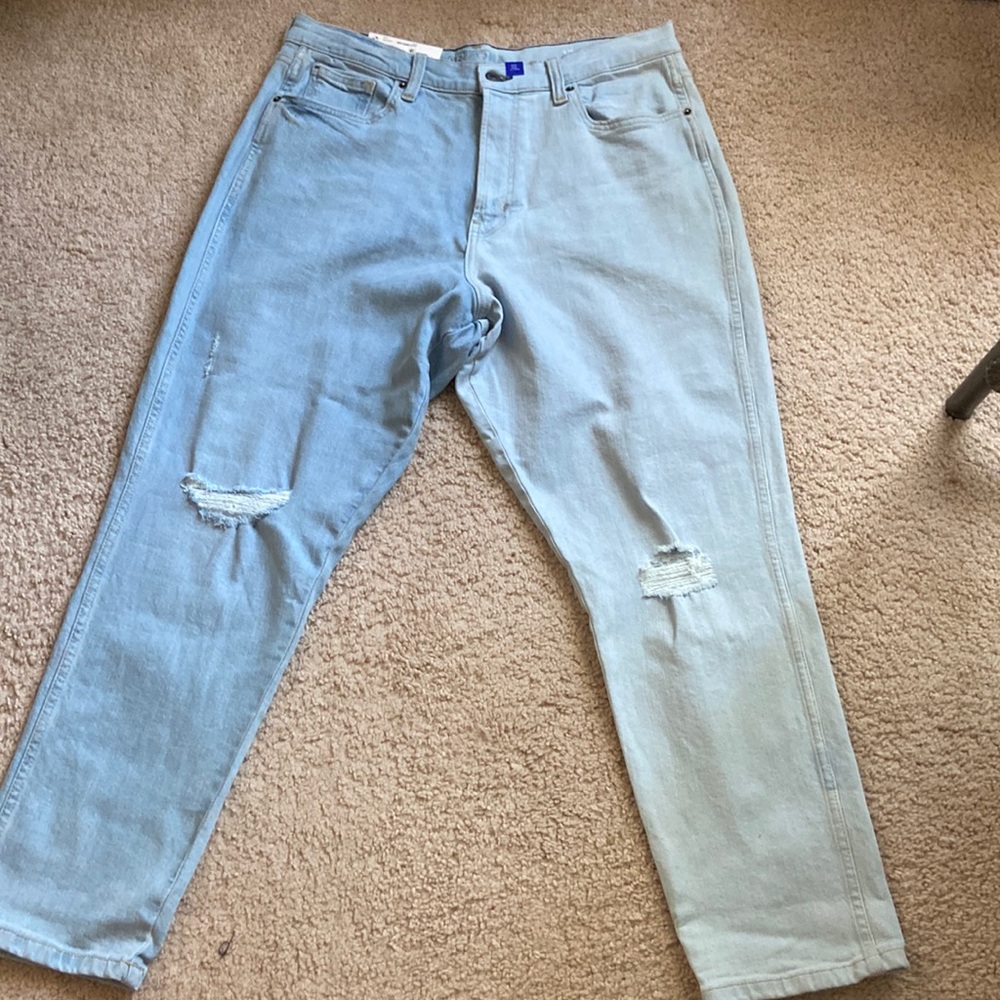 Arizona Mom Jeans Highest Rise Semi Relaxed Fit Size 17